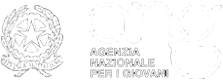 logo agenzia nazionale per i giovani